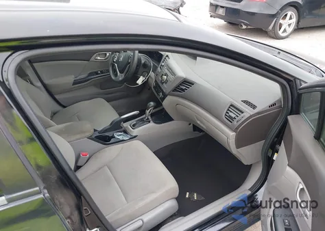 2012 Honda Civic Lx из США, поврежденный, VIN 2HGFB2F57CH595093